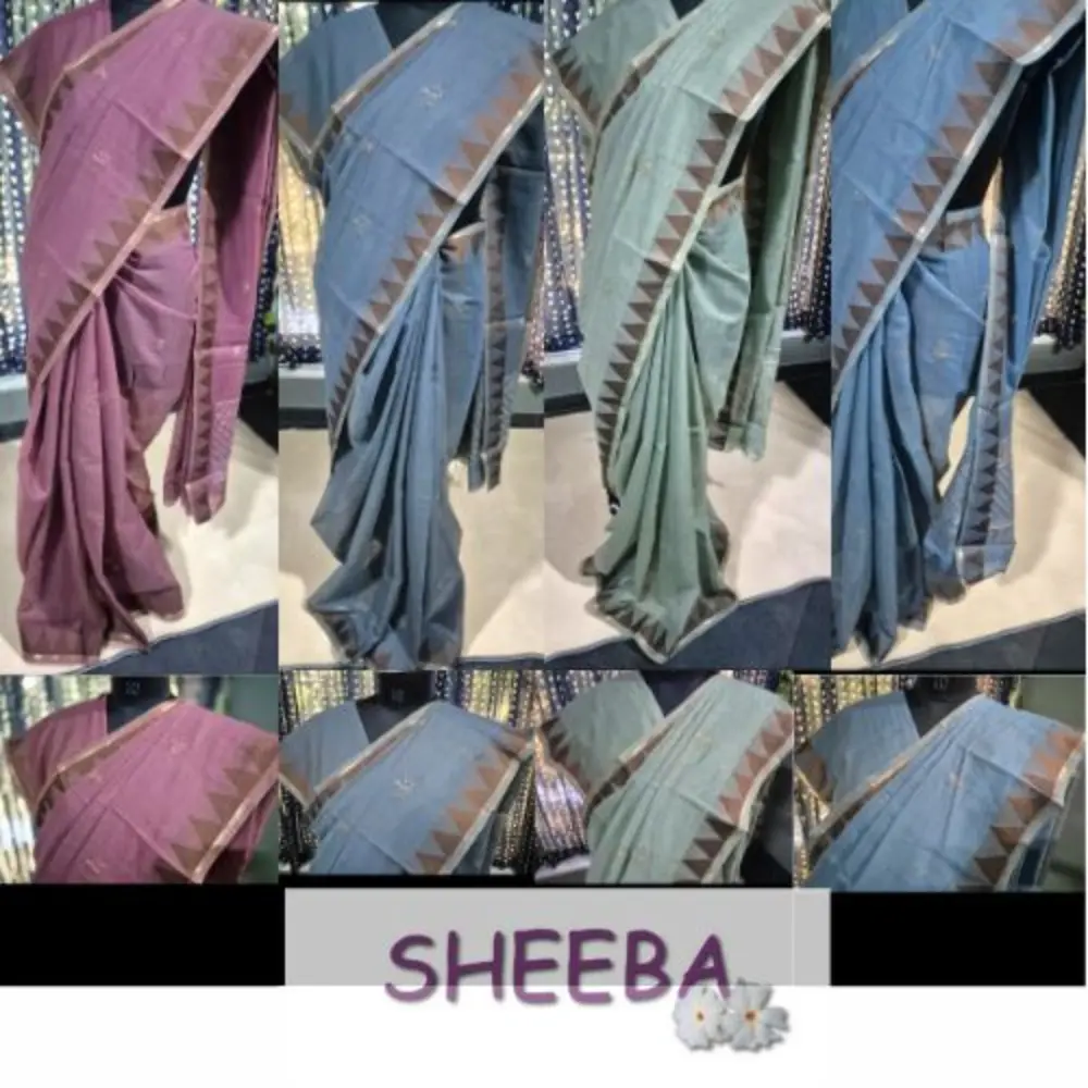 Gemini Mesh Kantha Border Work